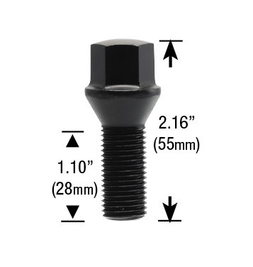 14mm x 1.25 Lug Bolt 30/Box - Storage